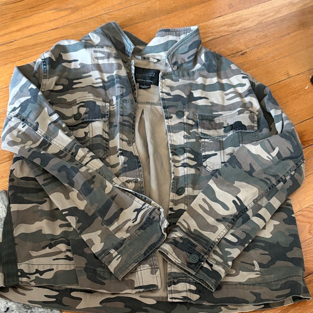 Sanctuary Camouflage Tailored Jacket